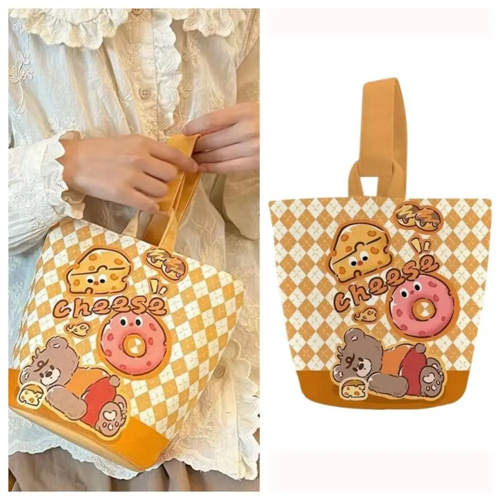 Large Capacity Cartoon Canvas Bag All-match Korean Style Cartoon Canvas Handbag Mummy Bag Tote Bag Canvas Bucket Bag Ladies
Large Capacity Cartoon Canvas Bag All-match Korean Style Cartoon Canvas Handbag Mummy Bag Tote Bag Canvas Bucket Bag Ladies