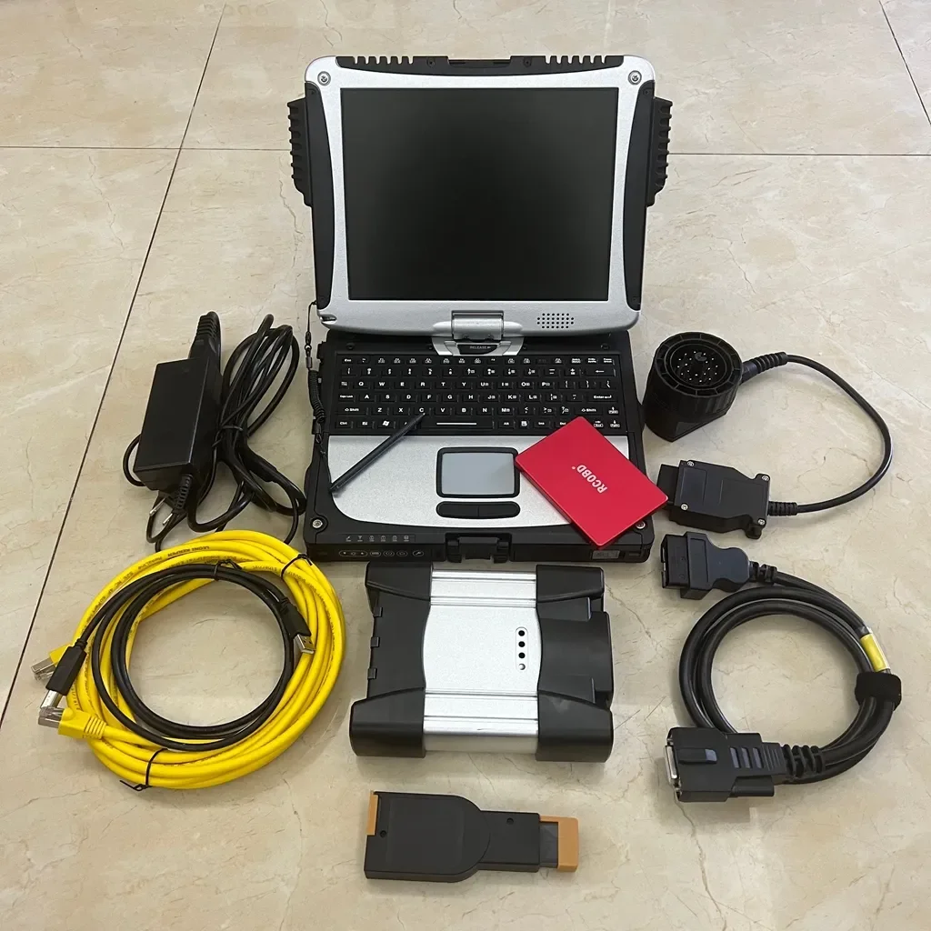 

2024 For BM-W ICOM NEXT Diagnostic&Programming Tool Interface Software HDD 1TB Installed in CF19 Laptop I5 8g WIN10 READY TO USE