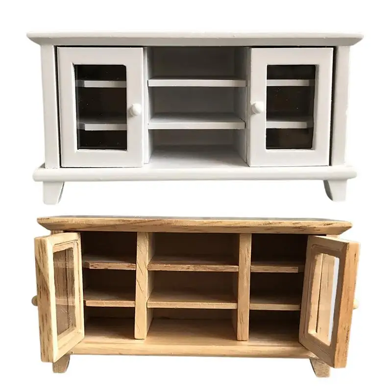 1:12 Scale Dollhouse TV Cabinet Safe And Durable Double Door Locker Cupboard Safe And Durable Double Door TV Storage Cabinet
1:12 Scale Dollhouse TV Cabinet Safe And Durable Double Door Locker Cupboard Safe And Durable Double Door TV Storage Cabinet