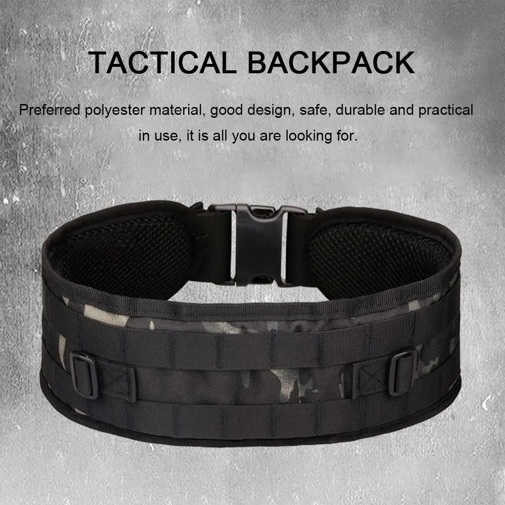 Hunting Belt with Buckle Thickening Multi-purpose Hook Waistband Heavy Duty Outer Girdle Extended Wear-resistant
Hunting Belt with Buckle Thickening Multi-purpose Hook Waistband Heavy Duty Outer Girdle Extended Wear-resistant