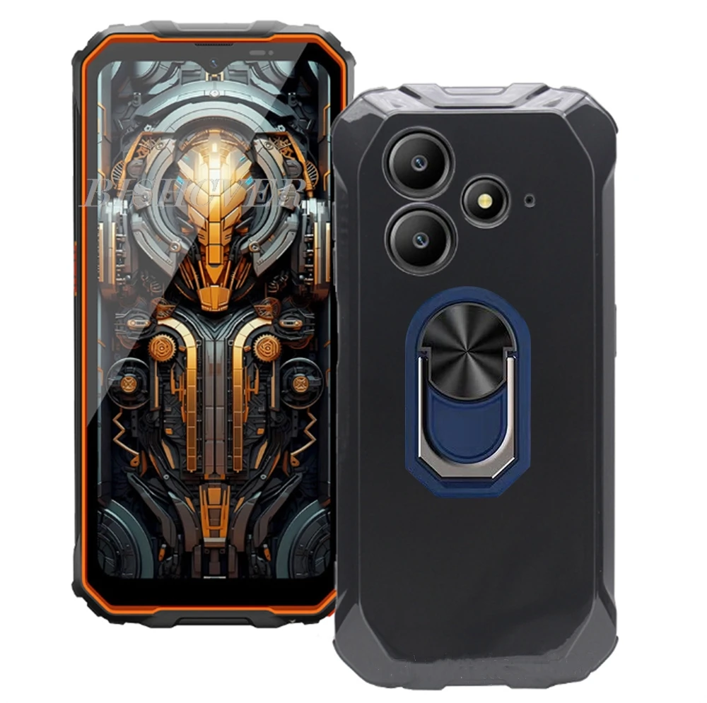 Magnet Phone Case For Blackview Oscal Marine 2 Marine2 OscalMarine2 Shockproof Soft TPU Silicone Cover With Ring Holder Magnet Phone Case For Blackview Oscal Marine 2 Marine2 OscalMarine2 Shockproof Soft TPU Silicone Cover With Ring Holder