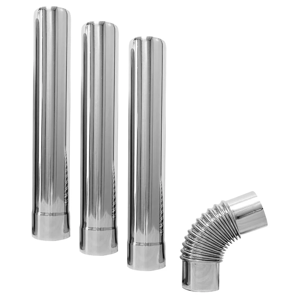 Elbow Stove Pipe Chimney Extension Stainless Steel Flue Adapter Tube Straight Pipes Vent Tube Gas Heater
Elbow Stove Pipe Chimney Extension Stainless Steel Flue Adapter Tube Straight Pipes Vent Tube Gas Heater