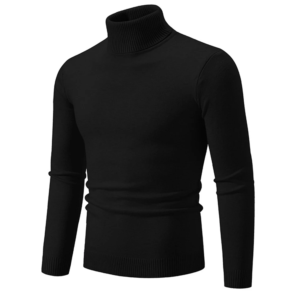 Men Autumn Winter Turtleneck Slim Fit Long Sleeve Sweater Jumper Top Knitwear Pullovers Bottoming Solid Stretch Men's Sweater
Men Autumn Winter Turtleneck Slim Fit Long Sleeve Sweater Jumper Top Knitwear Pullovers Bottoming Solid Stretch Men's Sweater