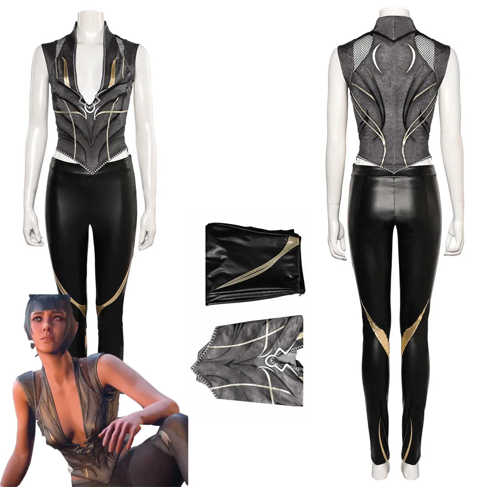 Baldurs Cos Gate 3 Shadowheart Cosplay Fantasia Disguise Costume Adult Women Top Pants Outfit Female Halloween Carnival Suit
Baldurs Cos Gate 3 Shadowheart Cosplay Fantasia Disguise Costume Adult Women Top Pants Outfit Female Halloween Carnival Suit