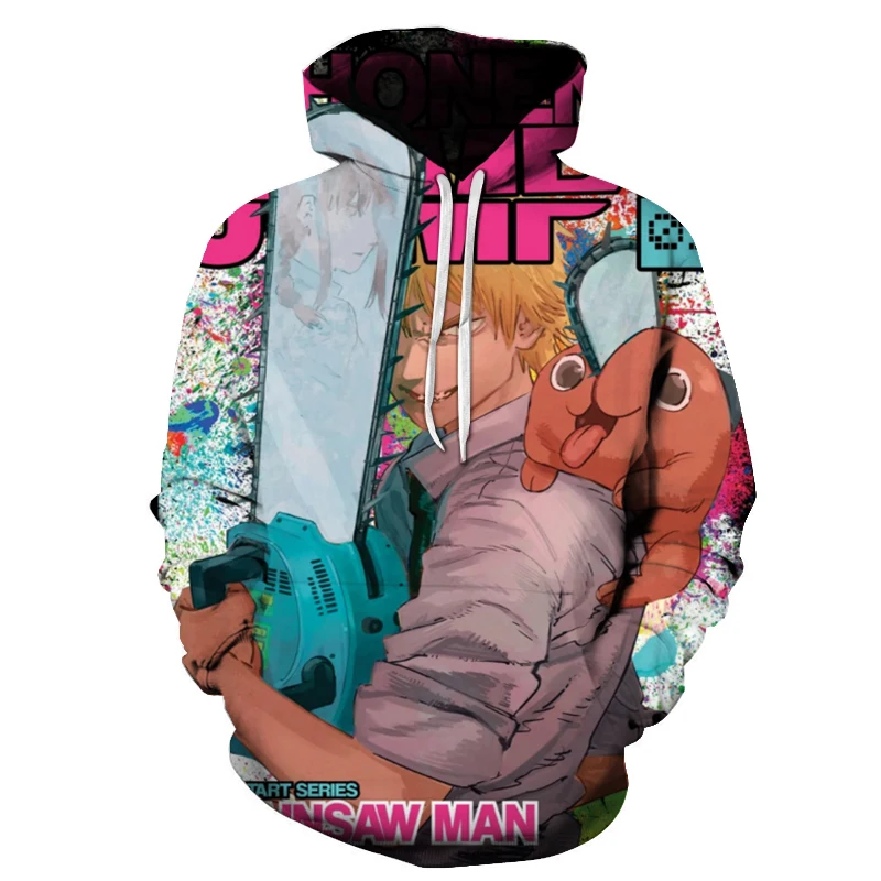 2023 New Chainsaw Man Hoodie Sweatshirts Men Women Fashion Casual Cool Pullover Boys Girls Harajuku Streetwear Hoodies
2023 New Chainsaw Man Hoodie Sweatshirts Men Women Fashion Casual Cool Pullover Boys Girls Harajuku Streetwear Hoodies