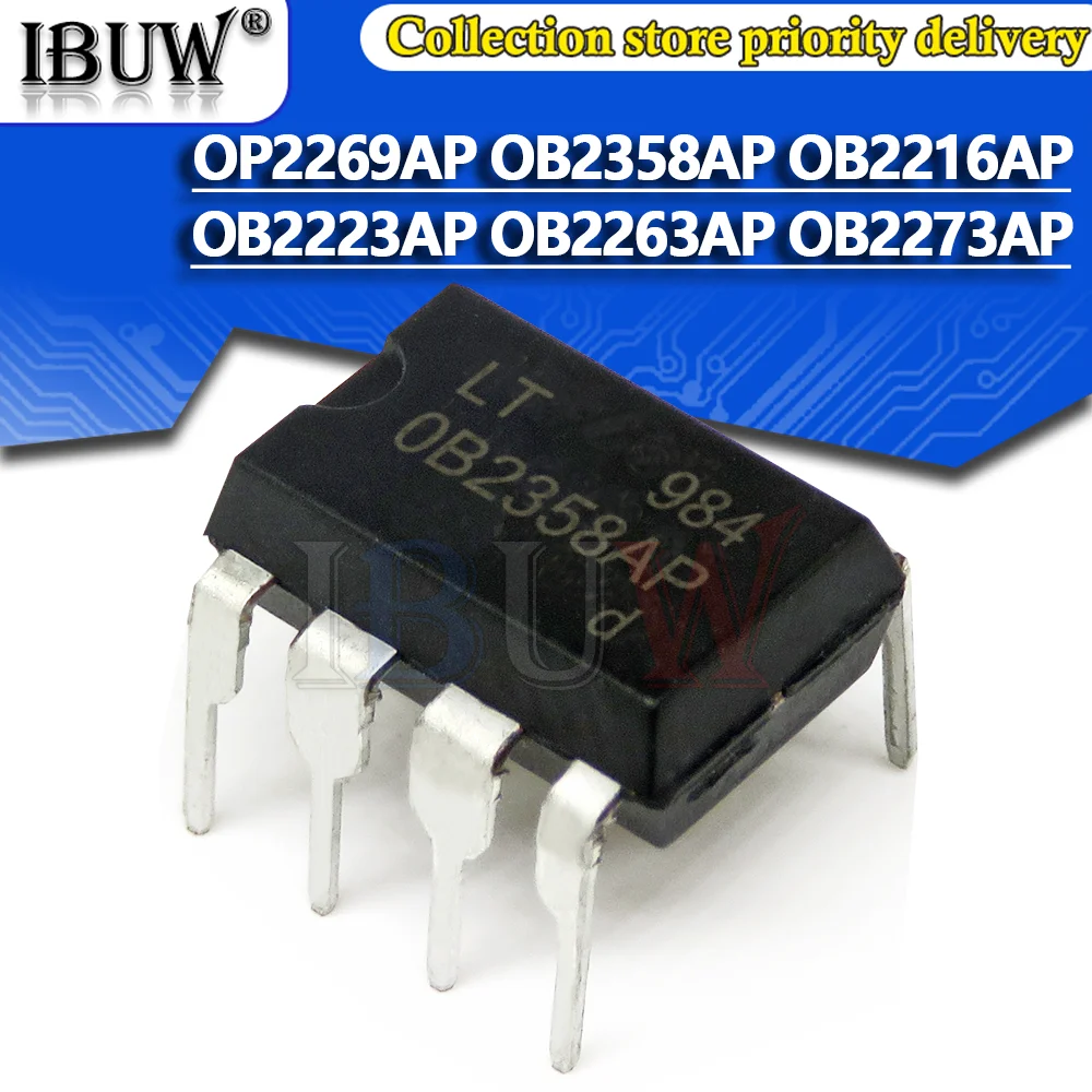 10pcs OB2269AP OB2358AP OB2269 OB2358 DIP DIP8 | Электронные компоненты и принадлежности