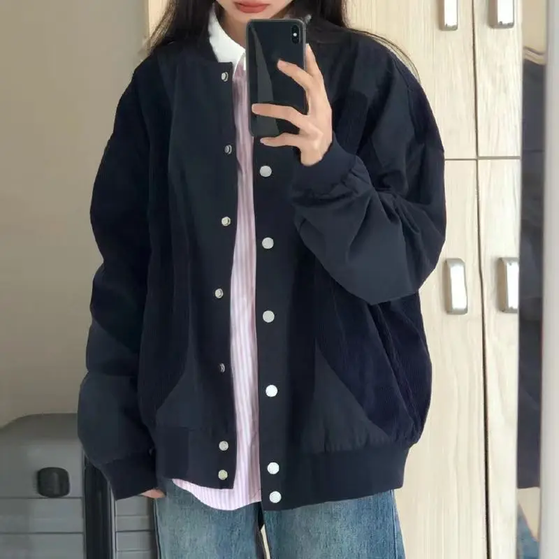 HOUZHOU Vintage Harajuku Corduroy Jacket Women Preppy Style Oversized Korean Fashion Streetwear Bomber Jackets Japanese Outwear
HOUZHOU Vintage Harajuku Corduroy Jacket Women Preppy Style Oversized Korean Fashion Streetwear Bomber Jackets Japanese Outwear