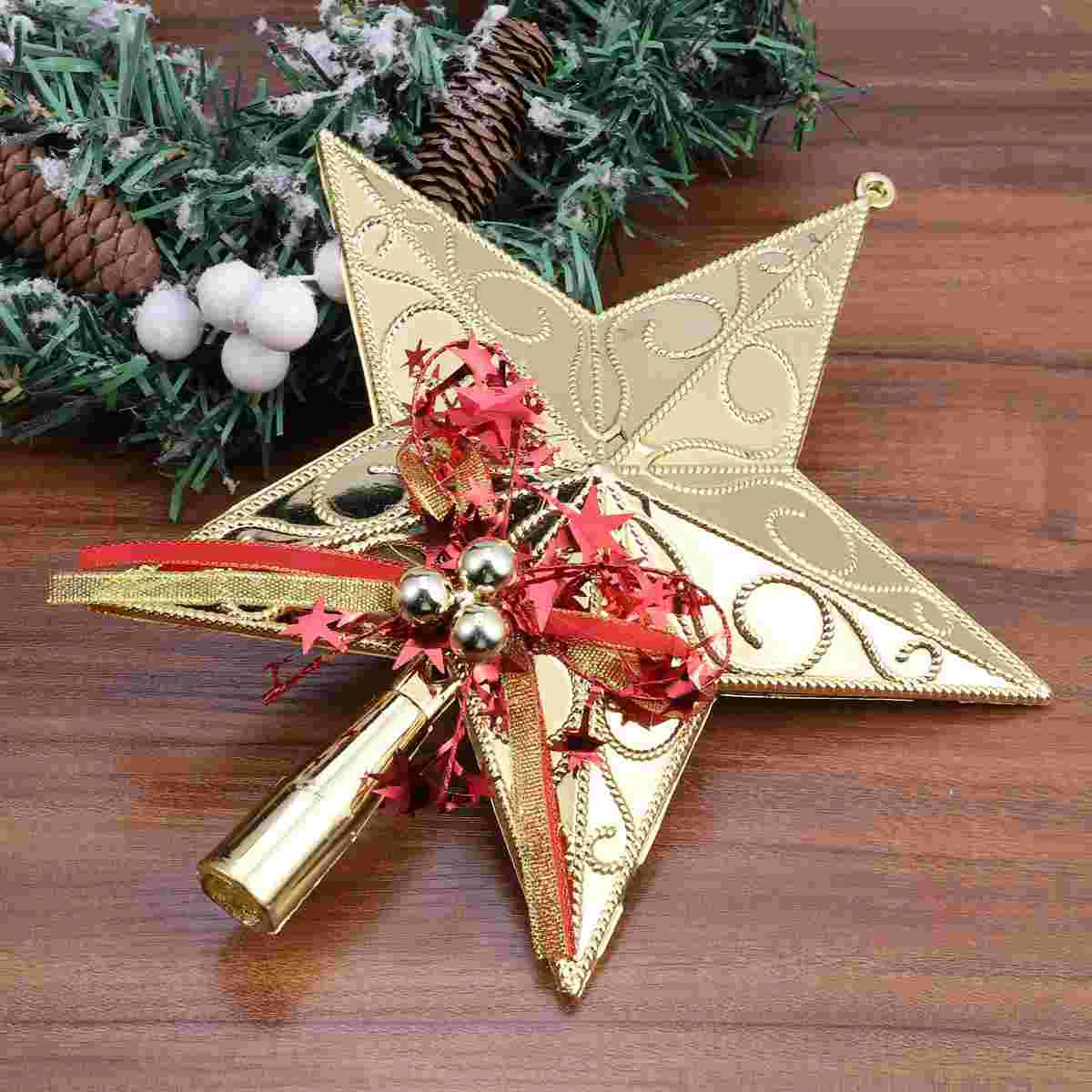 20 Cm Christmas Decoration Tree Star Ornaments Decorations Nativity Topper Pentagram
20 Cm Christmas Decoration Tree Star Ornaments Decorations Nativity Topper Pentagram
