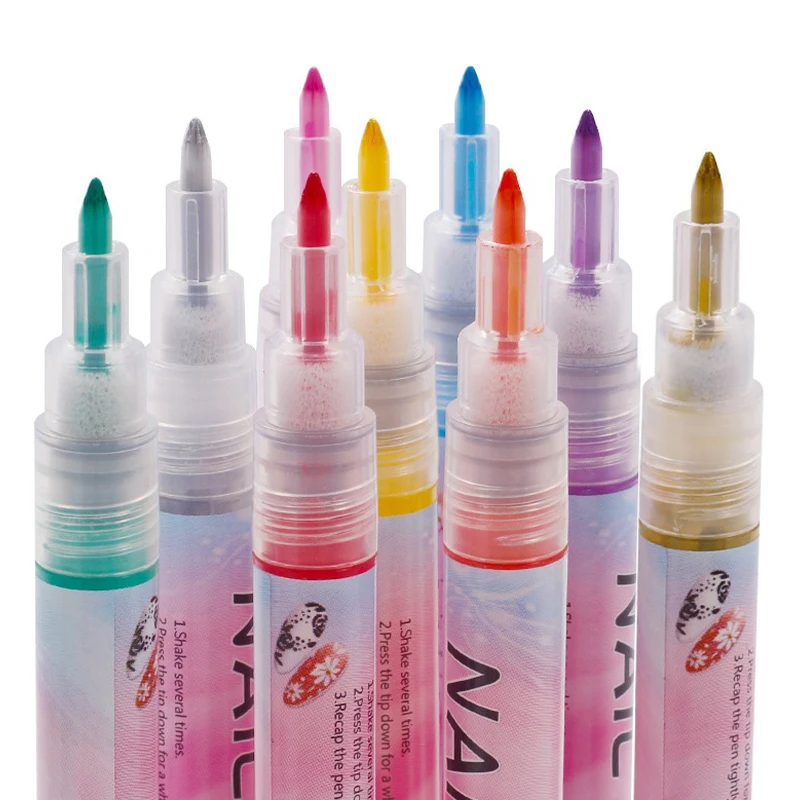 Nail Art Drawing Graffiti Pen Waterproof Painting Liner Brush DIY 3D Abstract Lines Fine Details Flower Pattern Manicure Tools
Nail Art Drawing Graffiti Pen Waterproof Painting Liner Brush DIY 3D Abstract Lines Fine Details Flower Pattern Manicure Tools
