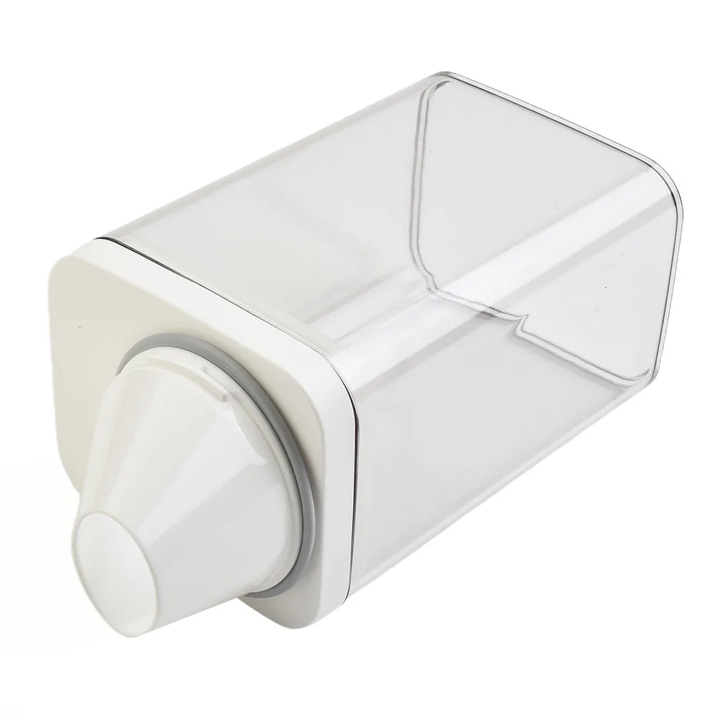 Dust-proof 700ml/1100ml/1500ml/1900ml Soap Dispenser Washing Dispenser Laundry Washing Soap Detergents Up Powder Container White
Dust-proof 700ml/1100ml/1500ml/1900ml Soap Dispenser Washing Dispenser Laundry Washing Soap Detergents Up Powder Container White