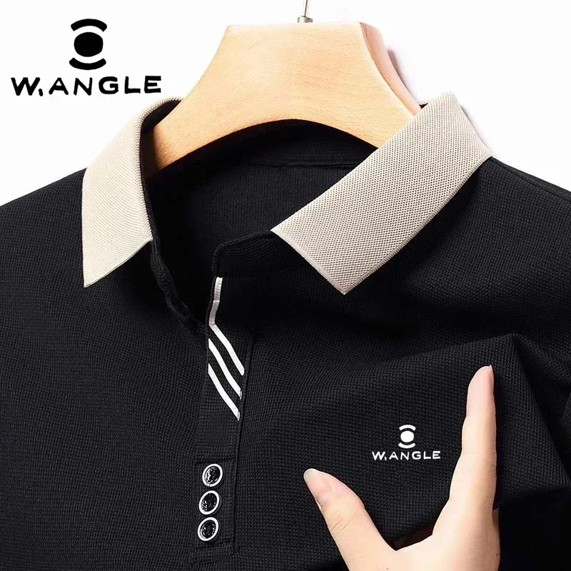W Angle Fashion Men's Trend POLO Business Leisure Golf Men's Long Sleeved T-shirt POLO Long Sleeved Top
W Angle Fashion Men's Trend POLO Business Leisure Golf Men's Long Sleeved T-shirt POLO Long Sleeved Top