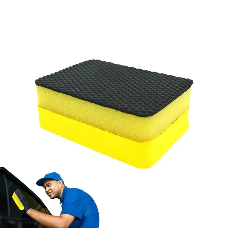 

Car Washing Sponge Absorbent Sponge Boat Sponge Grinding Mud Sole Design Easy Storage Strong EVA For Removing Bird Droppings Car