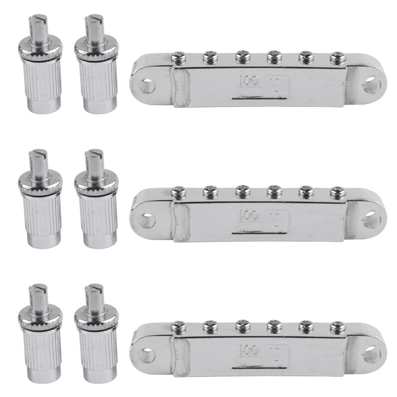 Hot AD-3X Silver Tune-O-Matic Electric Roller Saddle Bridge Lp Electric Guitar Bridge Made In Korea
Hot AD-3X Silver Tune-O-Matic Electric Roller Saddle Bridge Lp Electric Guitar Bridge Made In Korea