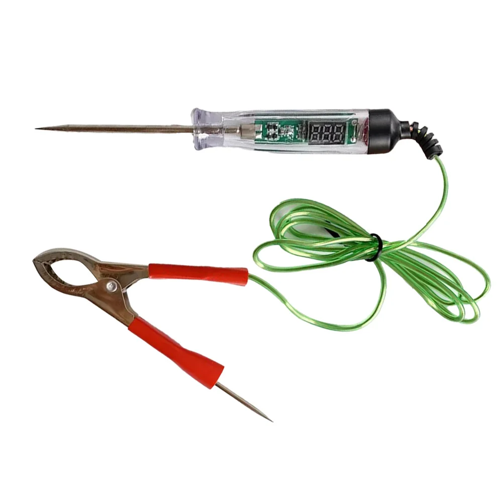 Universal Auto Car Truck Motorcycle Circuit Voltage Tester Test Pen DC 3V-36V Electrical Automotive Tester Car Repair Tool
Universal Auto Car Truck Motorcycle Circuit Voltage Tester Test Pen DC 3V-36V Electrical Automotive Tester Car Repair Tool