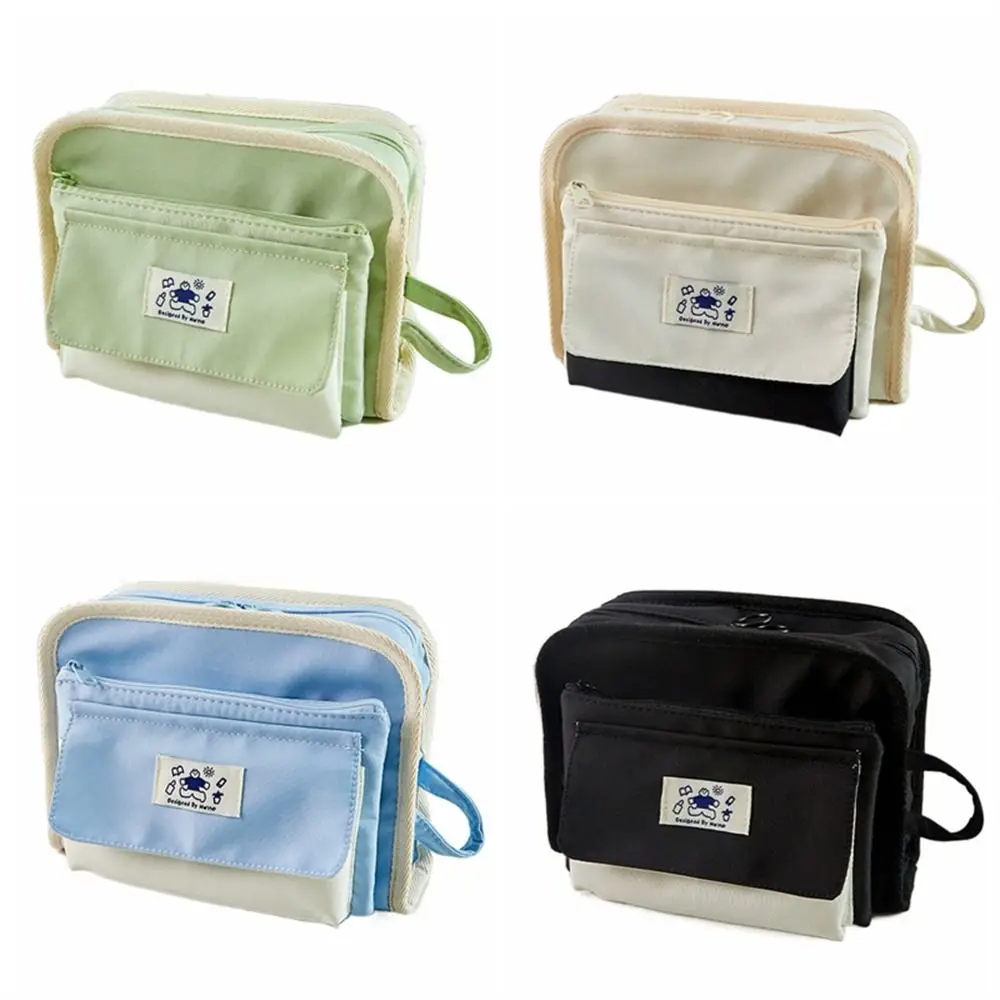 Storage Bag Pencil Case Large Capacity Multifuncional Pencil Bag Pouch Canvas Simplicity Stationery Organizer School Supplies
Storage Bag Pencil Case Large Capacity Multifuncional Pencil Bag Pouch Canvas Simplicity Stationery Organizer School Supplies