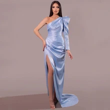 Thinyfull 2022 Prom Evening Dresses Floor Length Side Slit Party Dress One Shoulder Saudi Arabia Mermaid Cocktail Gown Plus Size
Thinyfull 2022 Prom Evening Dresses Floor Length Side Slit Party Dress One Shoulder Saudi Arabia Mermaid Cocktail Gown Plus Size
