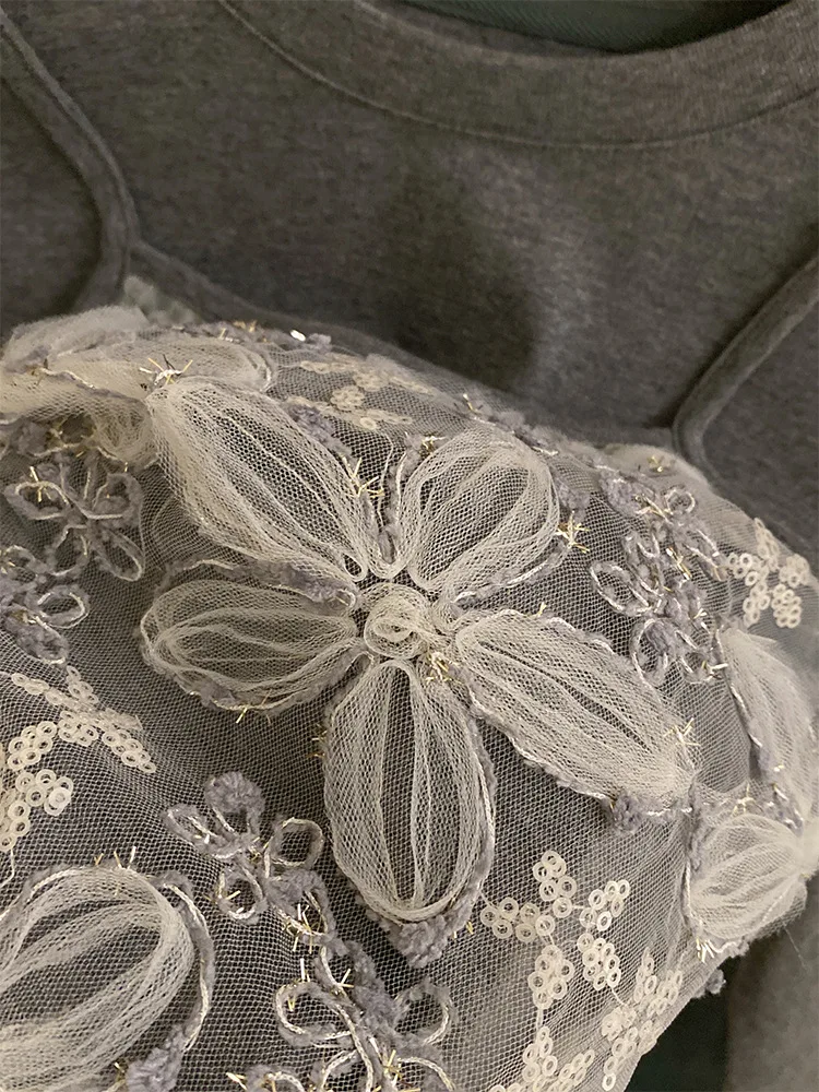 الفتيات الكورية الخريف جديد الدانتيل زهرة وهمية قطعتين أعلى 2025 منقوشة ضرطة الستار جينز غير رسمي قطعتين مجموعة الفتيات الكورية الخريف جديد الدانتيل زهرة وهمية قطعتين أعلى 2025 منقوشة ضرطة الستار جينز غير رسمي قطعتين مجموعة