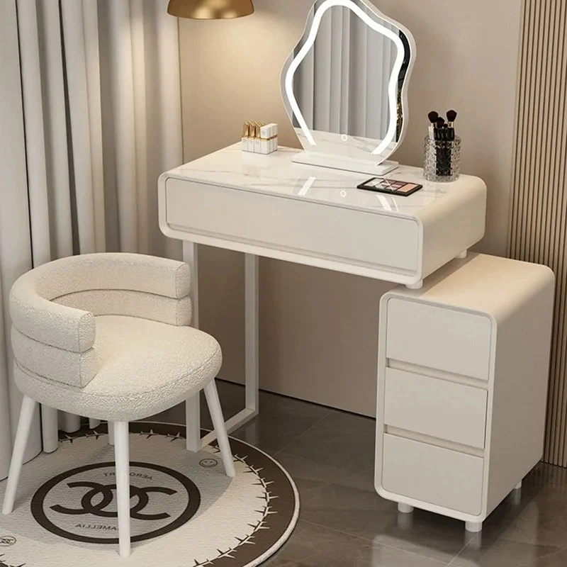Storage Mirror Dressing Table Luxury Nordic Modern Makeup Dressing Table Classic Bedroom Penteadeiras De Maquiagem Furniture
Storage Mirror Dressing Table Luxury Nordic Modern Makeup Dressing Table Classic Bedroom Penteadeiras De Maquiagem Furniture