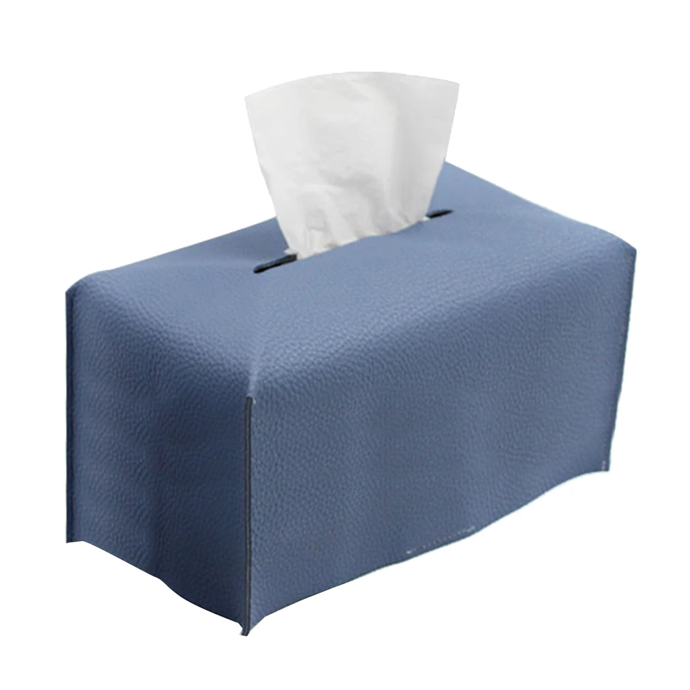 240x125x125mm Leather Tissue Box Modern Desktop Napkin Cover Rectangular Car Tissue Storage Box Case Paper Box Holder
240x125x125mm Leather Tissue Box Modern Desktop Napkin Cover Rectangular Car Tissue Storage Box Case Paper Box Holder