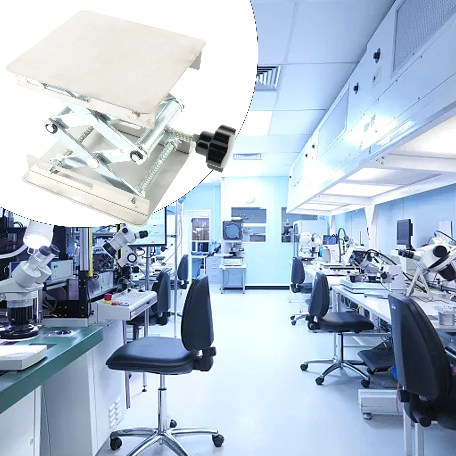 Aluminum Router Lift Table, Adjustable height, High grade material, Suitable for experiments, Stable and durable
Aluminum Router Lift Table, Adjustable height, High grade material, Suitable for experiments, Stable and durable