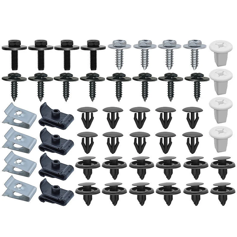 Secure Your Bumper and Engine Shields 50X Car Bumper Engine Splash Shield Fastener Rivet Clips Bolts Screw Retainer
Secure Your Bumper and Engine Shields 50X Car Bumper Engine Splash Shield Fastener Rivet Clips Bolts Screw Retainer