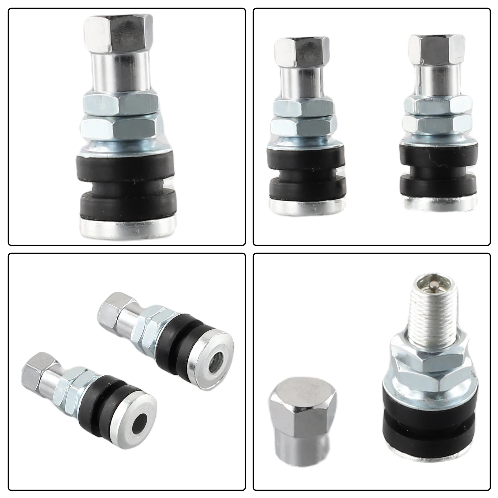 Metal Silver Car Tubeless 2pcs Car Tubeless Dust Silver Tire Valve Short Stems Valve Stems For Car Accessories
Metal Silver Car Tubeless 2pcs Car Tubeless Dust Silver Tire Valve Short Stems Valve Stems For Car Accessories