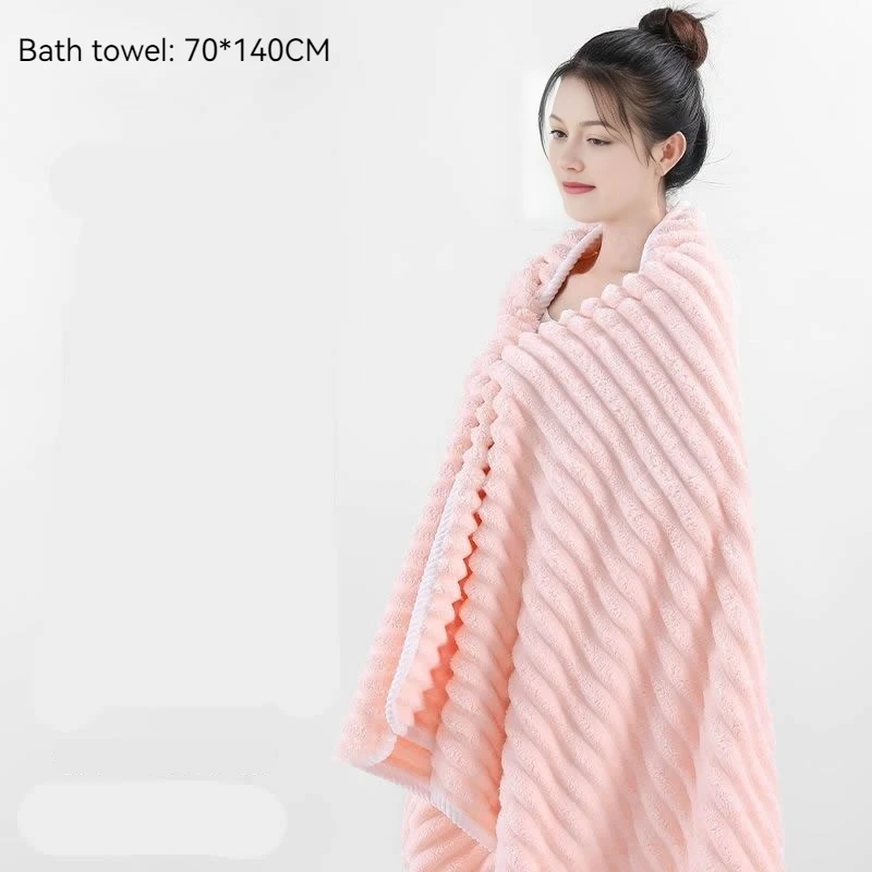 

140*70cm thickened microfiber towel bath towels are absorbent. adult gym sports sauna beach hotel home with travel