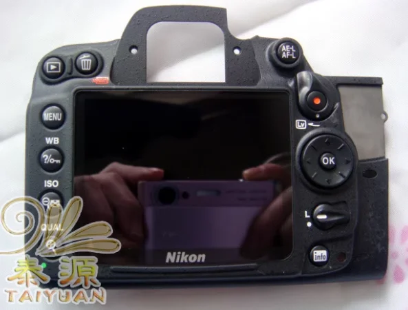 

NEW For Nikon D7000 Back Cover Rear Case Shell with LCD Button Flex Camera Replacement Unit Repair Spare Part