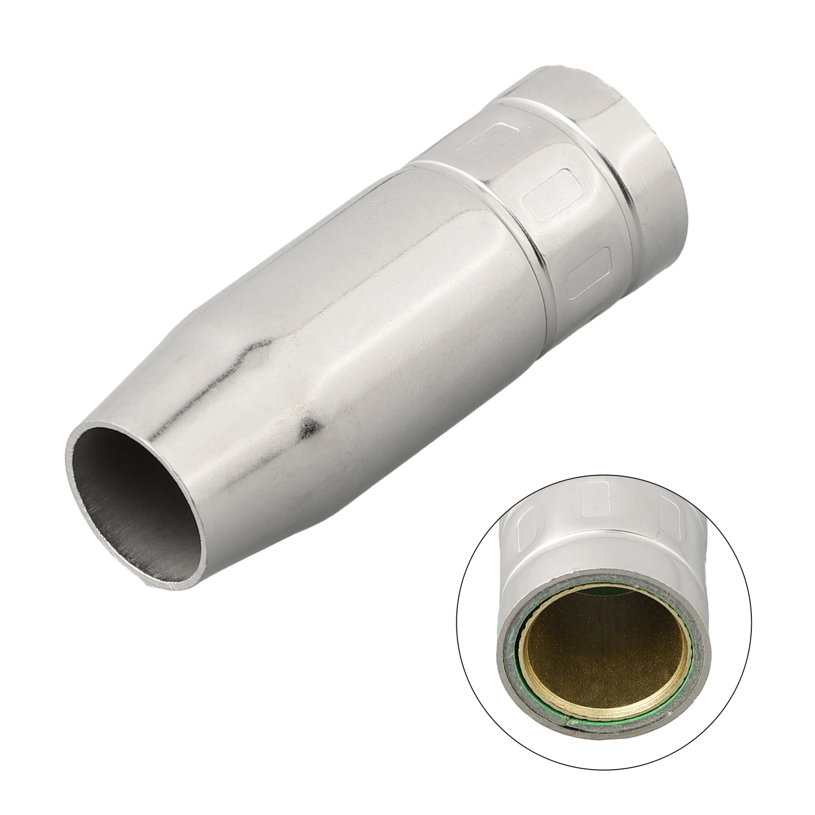 Durable Binzel MB AK 15mm Brand New Electroplated Copper MIG Gas Nozzle Optimal Performance Electroplated Copper
Durable Binzel MB AK 15mm Brand New Electroplated Copper MIG Gas Nozzle Optimal Performance Electroplated Copper