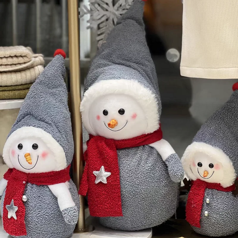 Christmas Gift Cartoon Christmas Snowman Doll Cute Couple Snowman Plush Toy Scarf Snowman Doll Dropshipping
Christmas Gift Cartoon Christmas Snowman Doll Cute Couple Snowman Plush Toy Scarf Snowman Doll Dropshipping