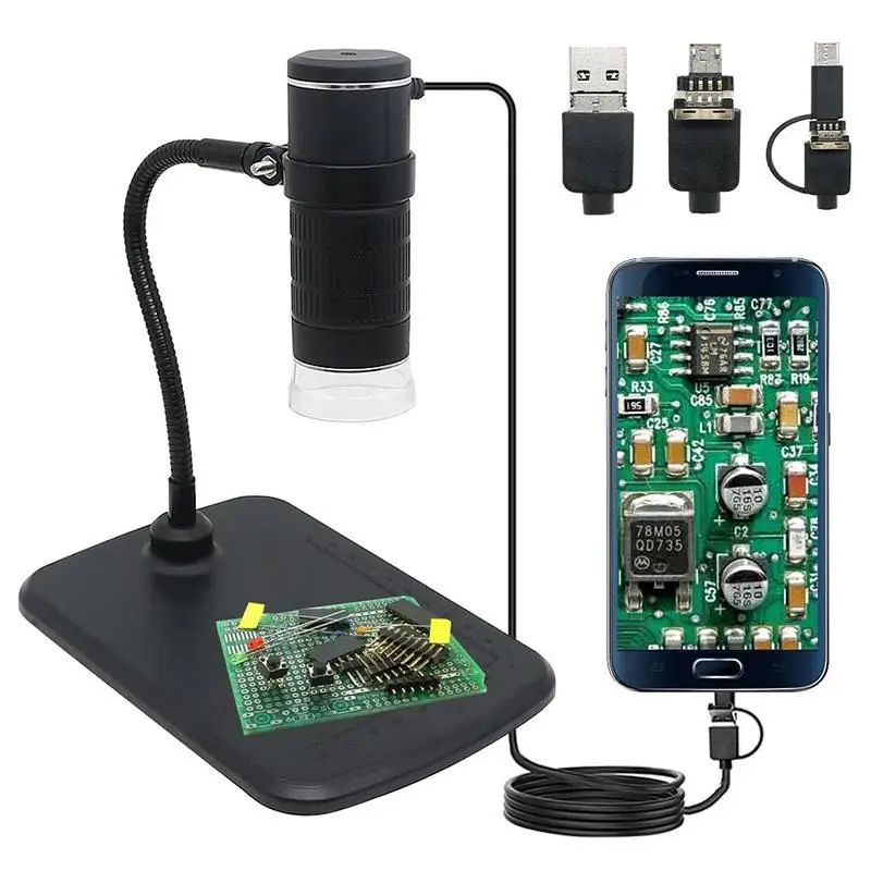 Микроскоп электронный с USB-портом, 1000X, 3 в 1, 8 регулируемых светодиосветодиодный
Микроскоп электронный с USB-портом, 1000X, 3 в 1, 8 регулируемых светодиосветодиодный