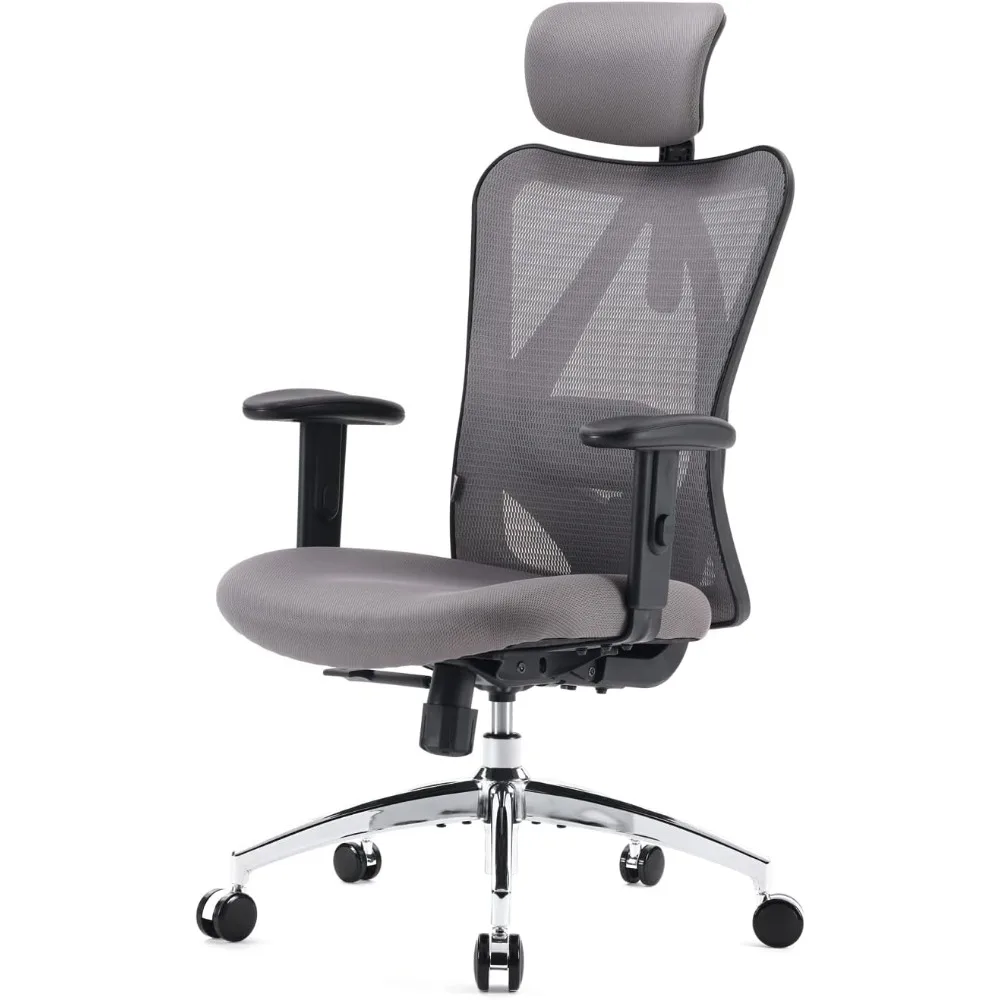 SIHOO M18 Ergonomic Office Chair for Big and Tall People Adjustable Headrest with 2D Armrest Lumbar Support and PU Wheels
SIHOO M18 Ergonomic Office Chair for Big and Tall People Adjustable Headrest with 2D Armrest Lumbar Support and PU Wheels