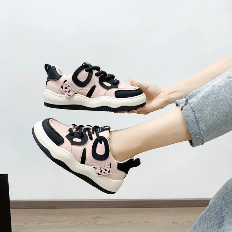 2023 Cute Panda Women Sneakers Platform Chic and Elegant Casual Kawaii Shoes Luxury Designer Comfortable Ladies New Zapatillas
2023 Cute Panda Women Sneakers Platform Chic and Elegant Casual Kawaii Shoes Luxury Designer Comfortable Ladies New Zapatillas