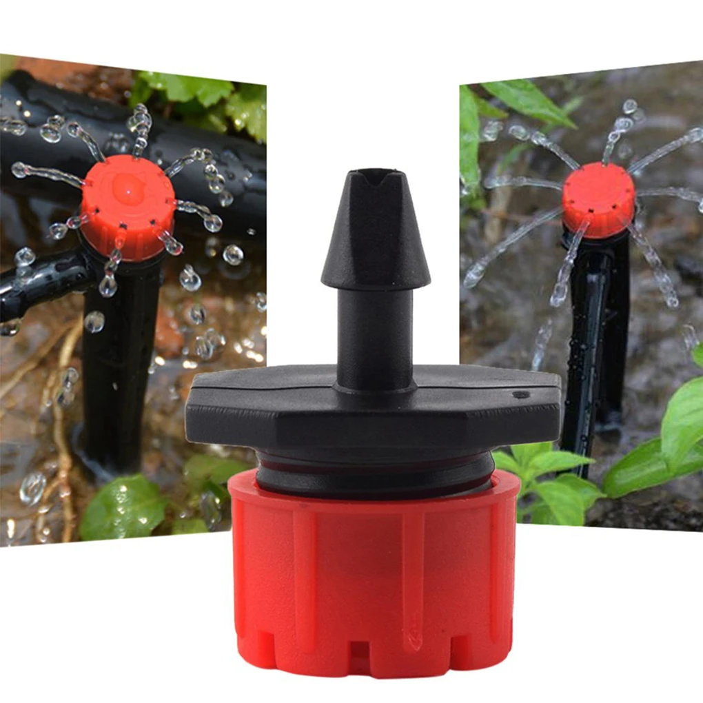 

50PCS Garden Irrigation Nozzle Adjustable Dripper Sprinkler Emitter Micro Drip Balcony Yard Greenhouse Watering Spray System