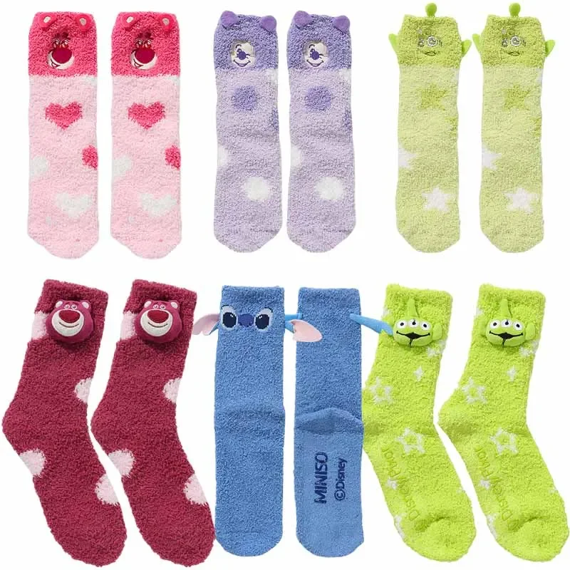 MINISO Disney Lotso Микки Маус инопланетянин Салливан Ститч аниме милые взрослые дети зимние теплые хлопковые чулки домашние носки для пола
MINISO Disney Lotso Микки Маус инопланетянин Салливан Ститч аниме милые взрослые дети зимние теплые хлопковые чулки домашние носки для пола