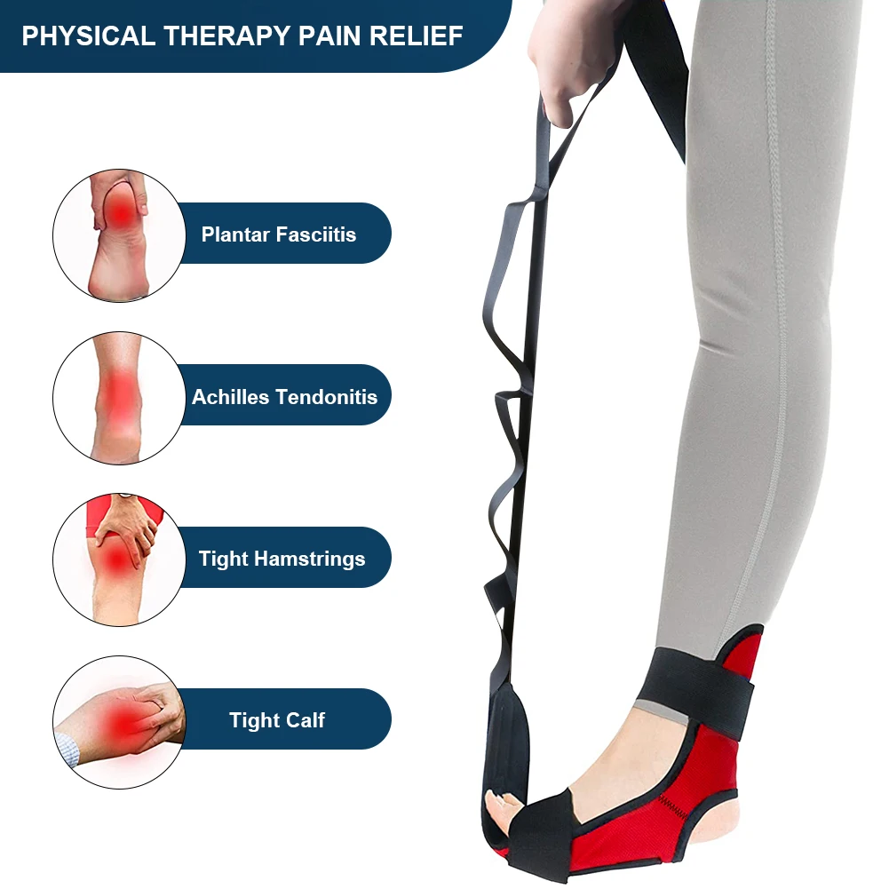 Yoga Stretch Strap Multi-Loop Fitness Rehabilitation Stretch Strap with Foot Cushoion for Yoga Physical Therapy Pilates Dance
Yoga Stretch Strap Multi-Loop Fitness Rehabilitation Stretch Strap with Foot Cushoion for Yoga Physical Therapy Pilates Dance