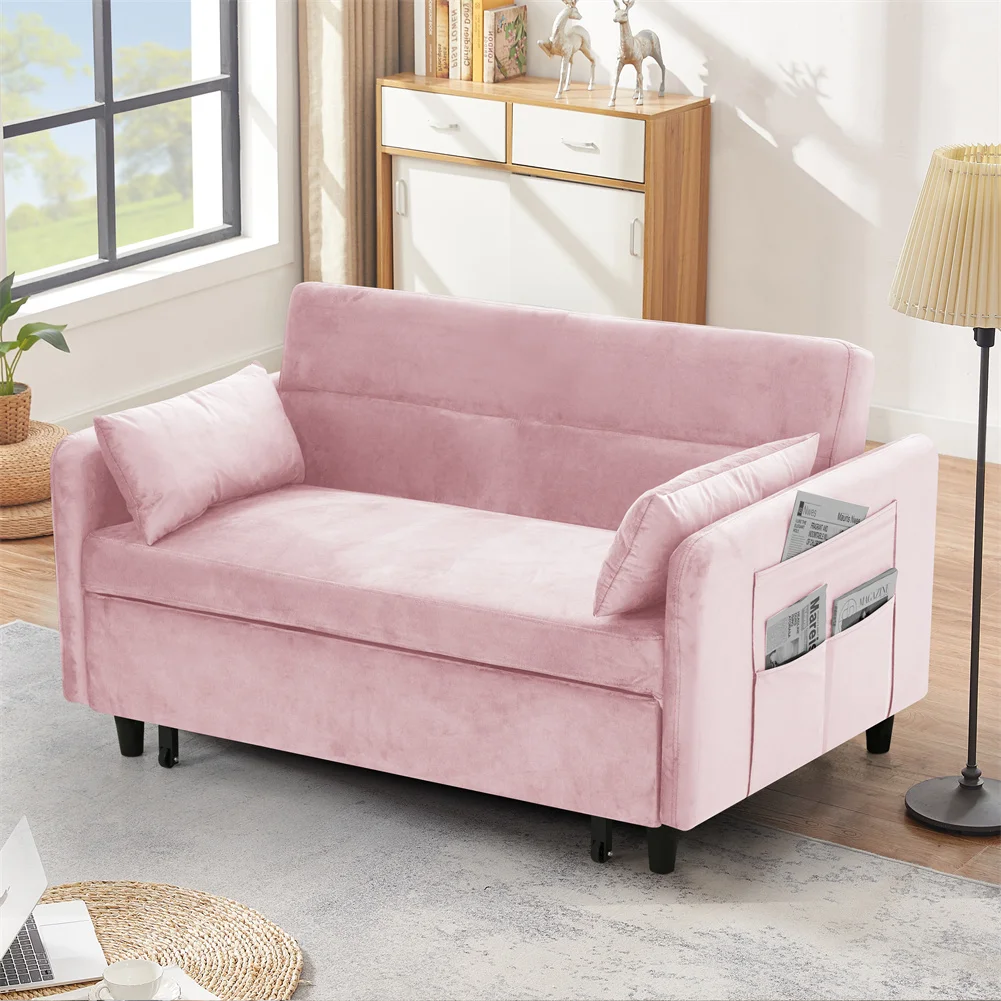 Sofa Pull-Out Bed Convertible Sofa Couch Sleeper Sofa Multi-Functional Velvet Pull-Out Bed With 2 Pillows Pull Out Sleeper Bed
Sofa Pull-Out Bed Convertible Sofa Couch Sleeper Sofa Multi-Functional Velvet Pull-Out Bed With 2 Pillows Pull Out Sleeper Bed