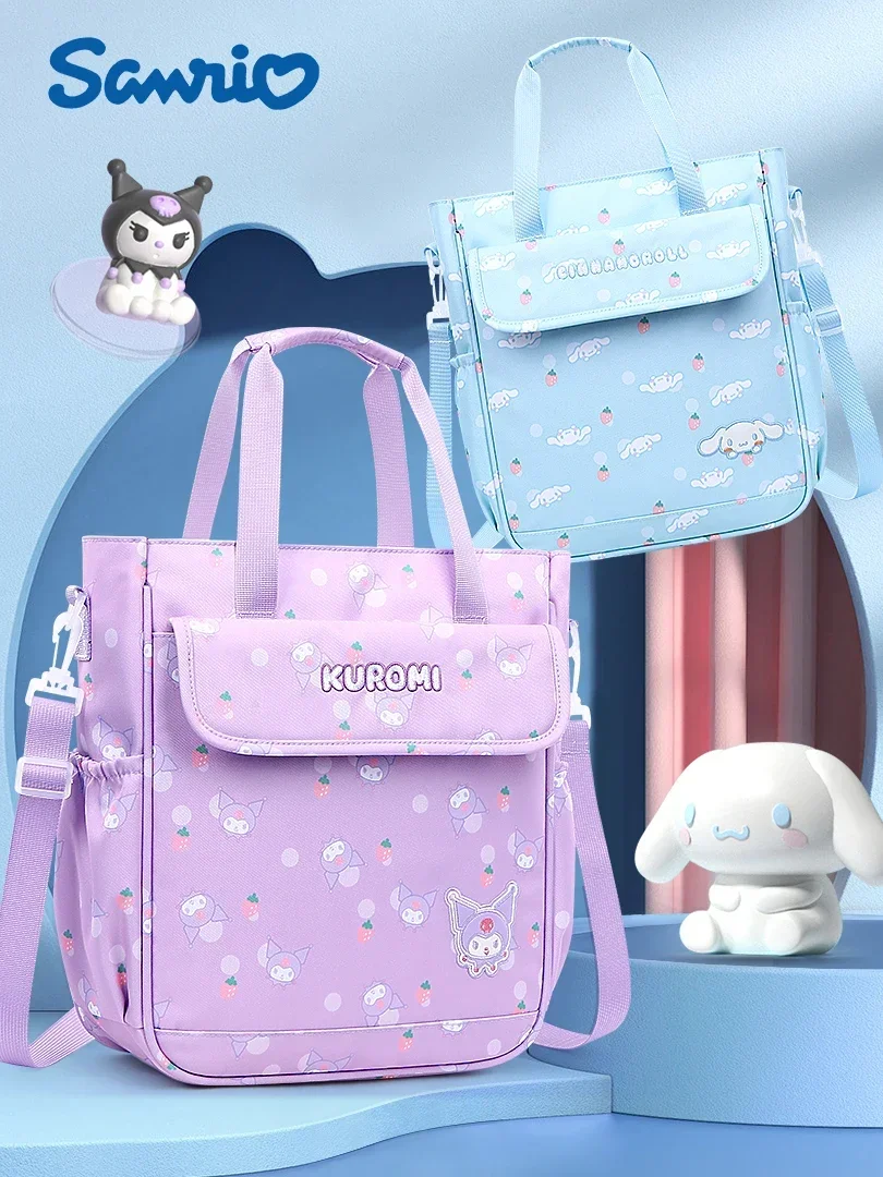 Sanrio Hello Kitty Kuromi Student Tuition Bag Girls Children Tutorial Schoolbag Girls Make-up Class Handbag Portable Bag
Sanrio Hello Kitty Kuromi Student Tuition Bag Girls Children Tutorial Schoolbag Girls Make-up Class Handbag Portable Bag