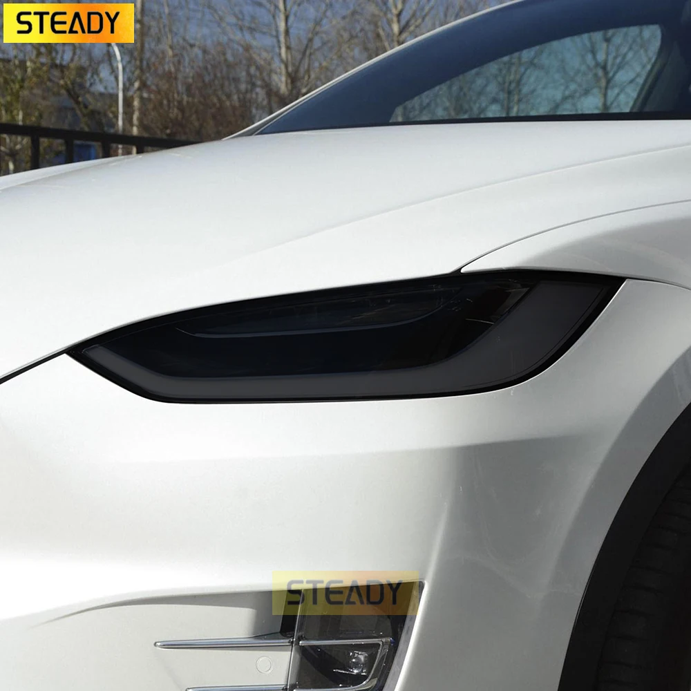 2 Pcs Self Healing Car Headlight Protective Film Transparent Black TPU Sticker For Tesla Model 3 Model X Model S Accessories
2 Pcs Self Healing Car Headlight Protective Film Transparent Black TPU Sticker For Tesla Model 3 Model X Model S Accessories