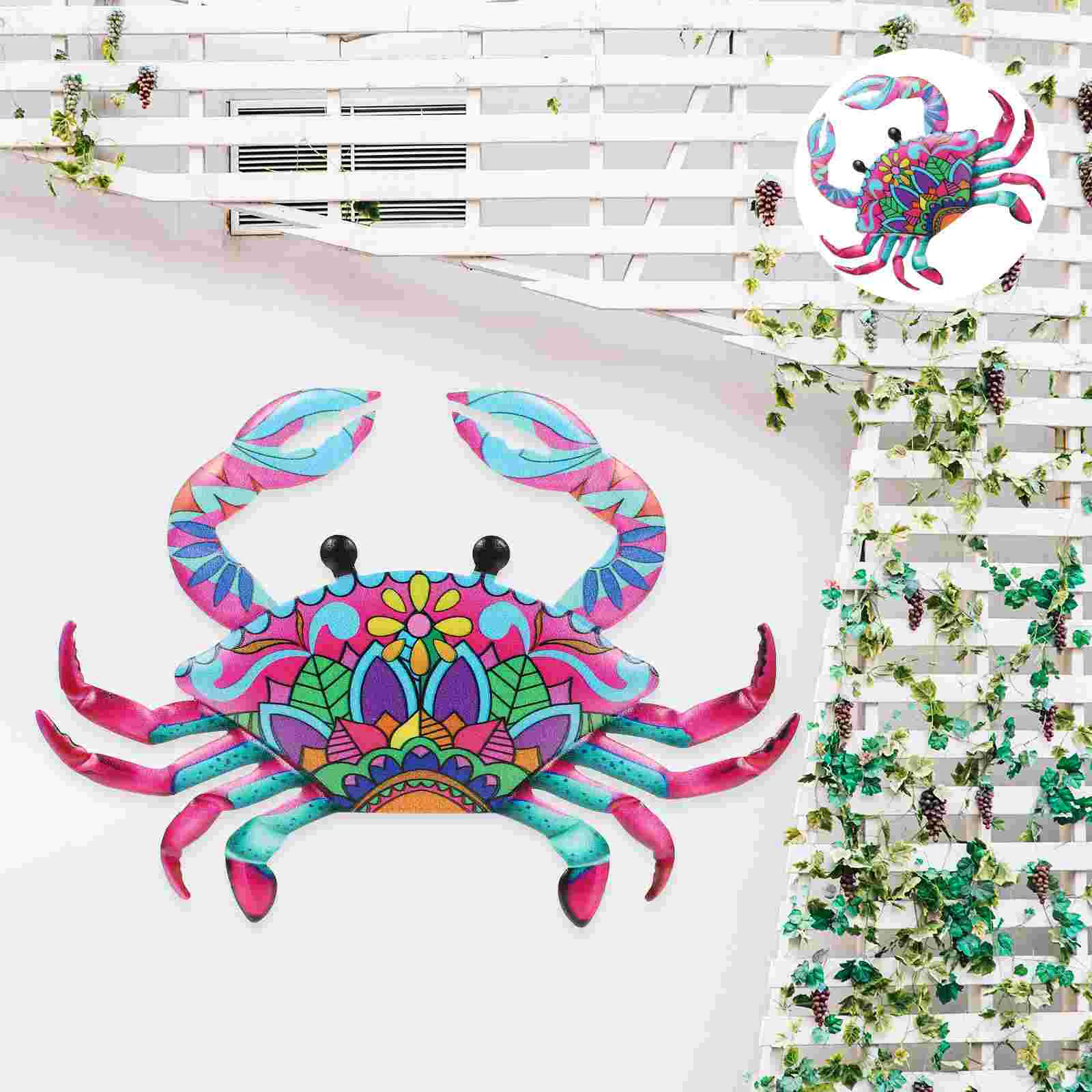 Crabmetalwall-mounted Home Decor Iron Hanging Sculptures Ocean Crafts Pendant Walls Party Decoration Ornaments
Crabmetalwall-mounted Home Decor Iron Hanging Sculptures Ocean Crafts Pendant Walls Party Decoration Ornaments
