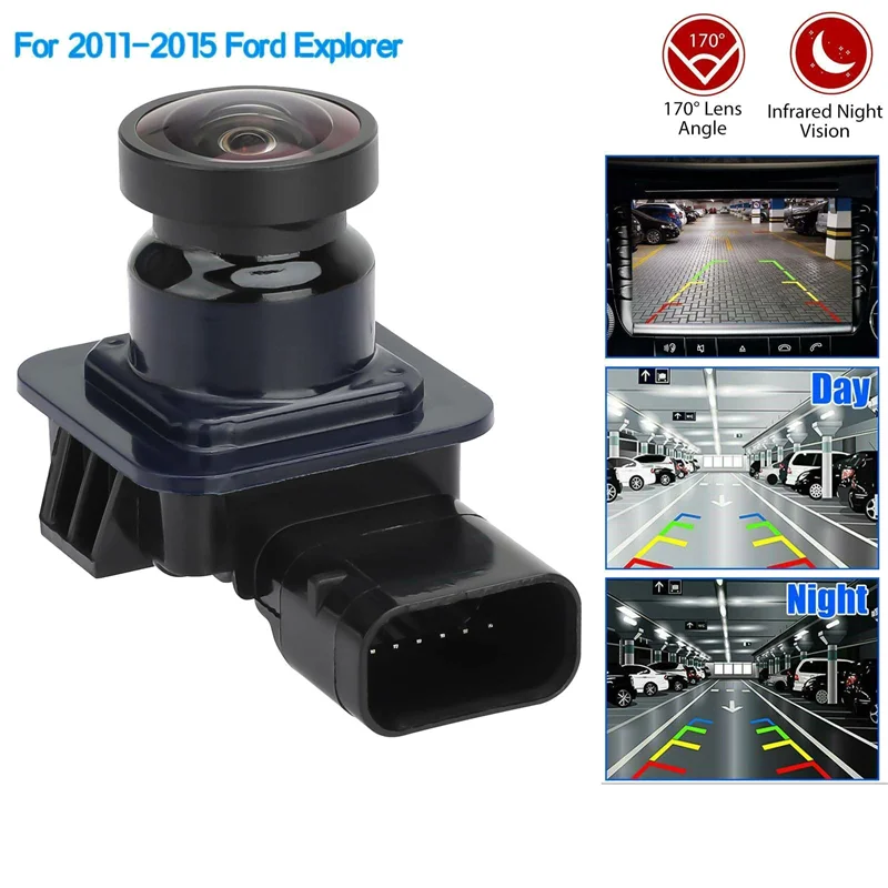 For 2011-2015 Ford Explorer Rear View Camera Reverse Camera Backup Parking Camera EB5Z19G490A / DB5Z19G490A
For 2011-2015 Ford Explorer Rear View Camera Reverse Camera Backup Parking Camera EB5Z19G490A / DB5Z19G490A