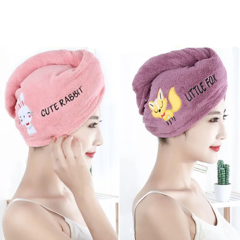 Hair Towel Women Girl's Magic Microfiber Shower Dry Hair Cap Bath Hats Bathroom Quick Drying Soft for Lady Turban Head
Hair Towel Women Girl's Magic Microfiber Shower Dry Hair Cap Bath Hats Bathroom Quick Drying Soft for Lady Turban Head
