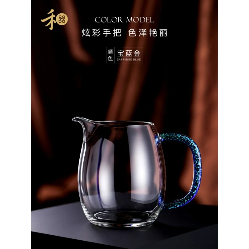 Authentic Taiwan Heqi Chengran Pitcher Tea Pitcher Glass Thickening Heat-Resistant Tea Pitcher Handmade Kung Fu Tea Set Househol
Authentic Taiwan Heqi Chengran Pitcher Tea Pitcher Glass Thickening Heat-Resistant Tea Pitcher Handmade Kung Fu Tea Set Househol