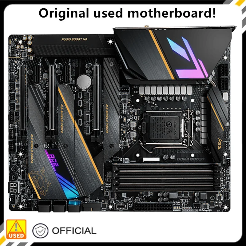 For MEG Z490 ACE Original Used Desktop Intel Z490 128GB DDR4 Motherboard LGA 1200 i7/i5/i3 USB3.0 SATA3
For MEG Z490 ACE Original Used Desktop Intel Z490 128GB DDR4 Motherboard LGA 1200 i7/i5/i3 USB3.0 SATA3