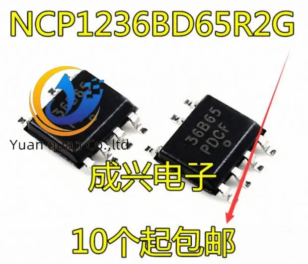 30pcs original new 36B65 36,865 NCP1236BD65R2G power management IC 
30pcs original new 36B65 36,865 NCP1236BD65R2G power management IC
