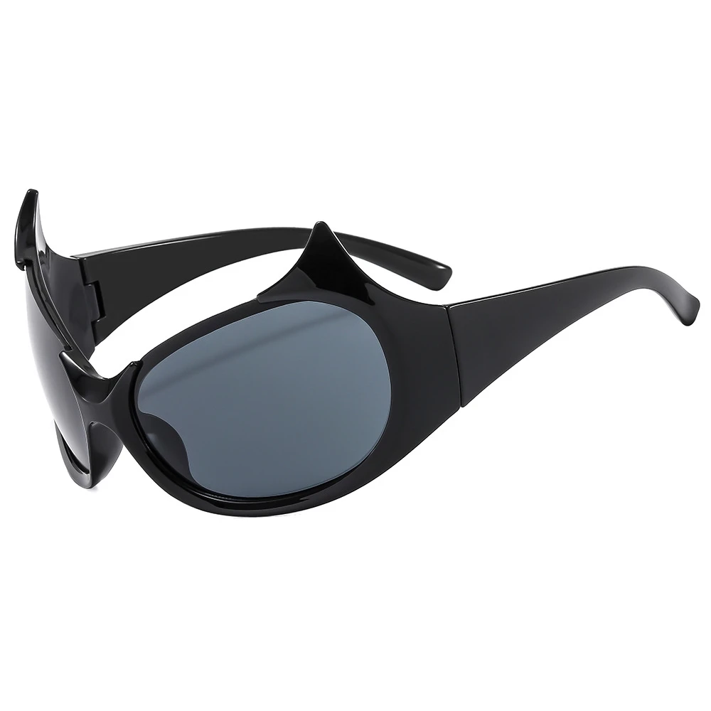 

Спортивные солнцезащитные очки Y2K в стиле панк, женские брендовые дизайнерские квадратные очки, мужские роскошные солнцезащитные очки, цветные зеркальные модные очки UV400