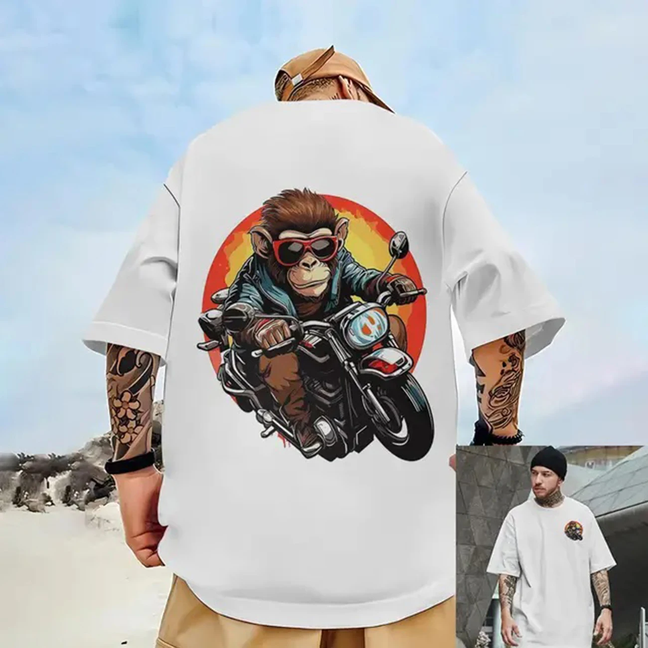 Мужская одежда, уличная одежда с принтом, футболки оверсайз с графическим рисунком, забавная Женская модная футболка в стиле Харадзюку
Мужская одежда, уличная одежда с принтом, футболки оверсайз с графическим рисунком, забавная Женская модная футболка в стиле Харадзюку