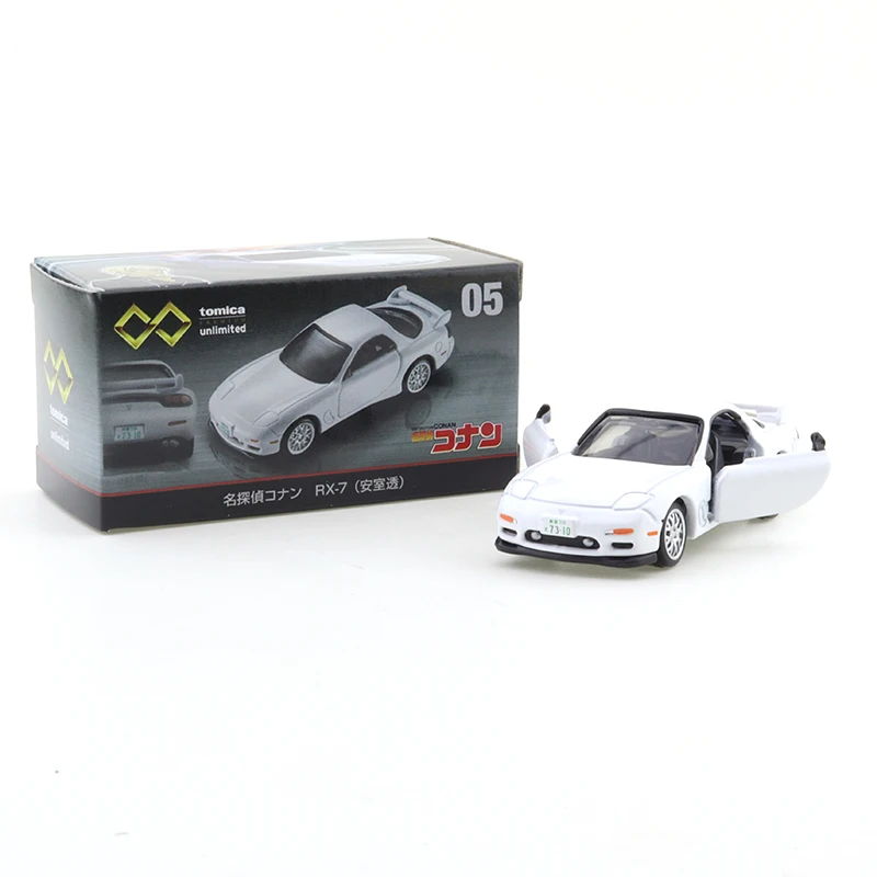 

Takara Tomy Tomica Premium Unlimited 05 Detective Conan RX-7 (Toru Amuro) Car Alloy Toys Motor Vehicle Diecast Metal Model