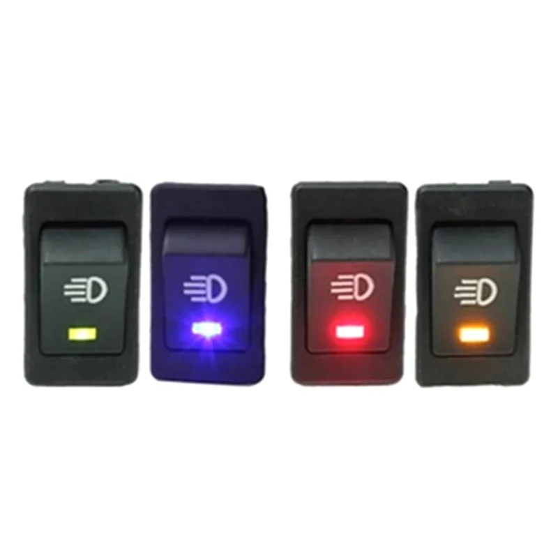 

1 Pc Blue Light 12V 35A LED Light Marine Car Modification Switch Fog Light Boat Rocker Switch