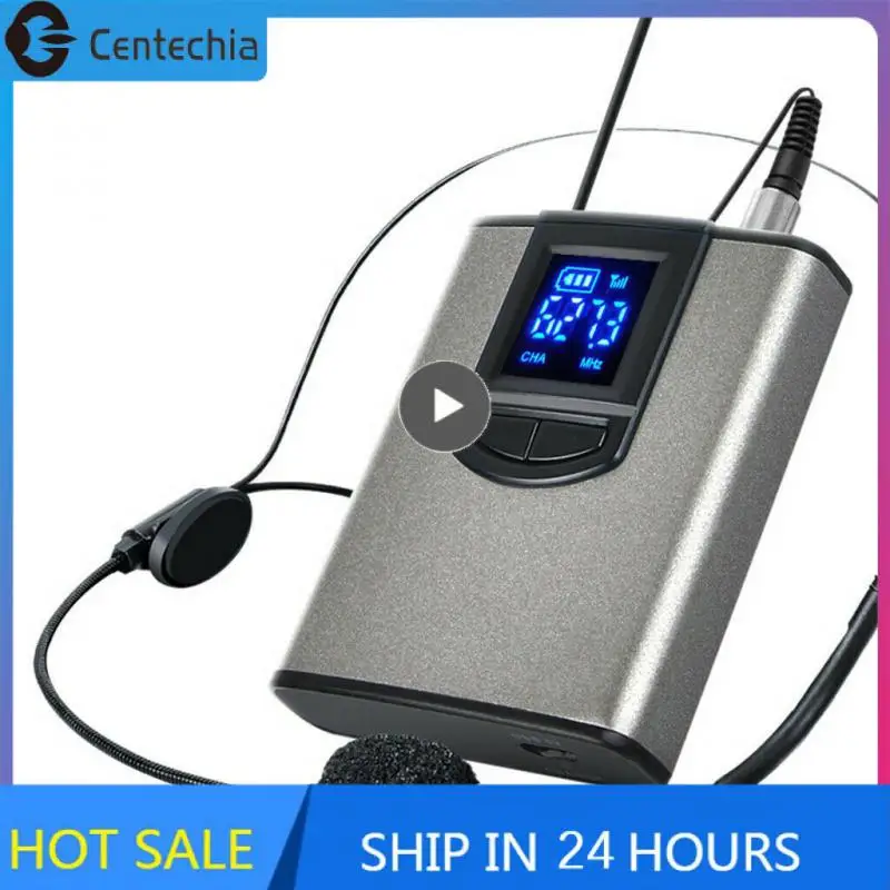 Speech Wireless Microphone Lapel Headset Mini Portable Receiver Transmitter UHF Professional Public Speaking Plug And Play
Speech Wireless Microphone Lapel Headset Mini Portable Receiver Transmitter UHF Professional Public Speaking Plug And Play